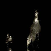 Dos figuras de plata 