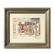 路易斯·加西亚·坎波斯（1928–2011）《下午五点》 Luis García Campos - 4