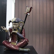 Figura de porcelana  arlequín Nadal, - 3