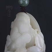 花鸟卉玉吊坠 - 3