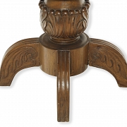 Carved wooden side table, 20th century - 3