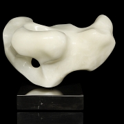 Milton Cohen, White Marble Sculpture, 20th Century - 5