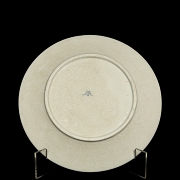 Plato de porcelana
