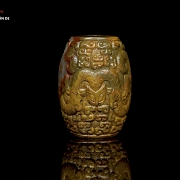 Cuenta de ágata tallada