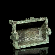 Bronze ritual censer ‘Taotie’, Shang style - 6