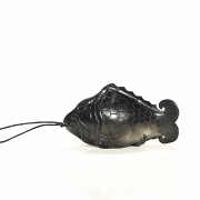 Figura de jade negro