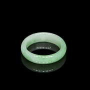 Jadeite ring, 20th century