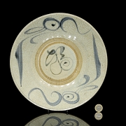 Large glazed ceramic plate, Ming dynasty - 3