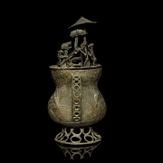 仪式器皿“库杜”，非洲，20世纪