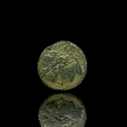 Sicilia, Messana, Los Mamertinoi, c. 220-200 a. C. Æ Pentonkion