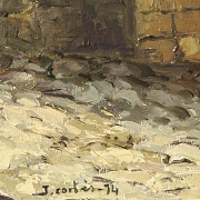 科尔特斯 J. Cortés （20世纪）《通道》，1974年