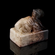 Carved jade seal ‘Camel’, Ming dynasty