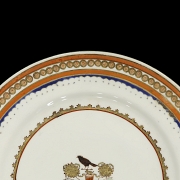 Plato de porcelana 