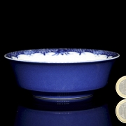 Enamelled porcelain plate ‘Birds among flowers’, with Xuantong seal - 4