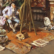 Antonio Medina Serrano (1944) ‘The Antique Dealer’, 2002