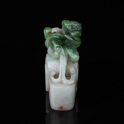 Doble sello de jadeíta