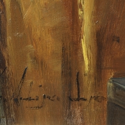 Eduardo Rodriguez Samper (1922-2018) “Still Life with Flowers”