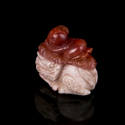Nanhong figure, ‘Boy with Qilin,’ Qing dynasty