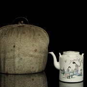 Tetera de porcelana esmaltada