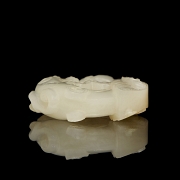 Colgante de jade blanco 