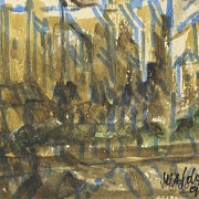Waldo Aguiar y Carmona (1930–2000) “Pair of Landscapes,” 1994