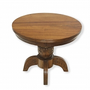 Carved wooden side table, 20th century - 2