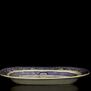 里奇韦斯“半瓷”瓷盘，19世纪 - 5