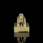 Sello de jade tallado 