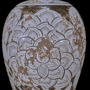 Jarrón meiping de cerámica Cizhou 