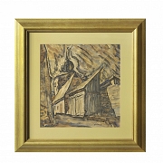 Albert Stefan Kohler (1883-1946) ‘Houses’