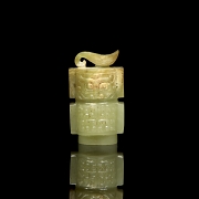 Colgante de jade amarillo