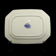 Willow Pattern Tray, Burleigh Ware, 19th Century - 2