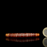 Red agate bead, Tang dynasty