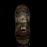 Escudo ceremonial, cultura Songye, R.D. del Congo, s.XX