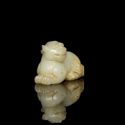 Figura de jade tallado 