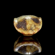 Jade pendant ‘Turtle shell’, Qing dynasty