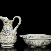 Aguamanil de porcelana, s.XX