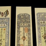 Conjunto de billetes