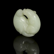 Jade pendant ‘Beasts’, Qing dynasty - 3