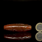 Cuenta de ágata roja 