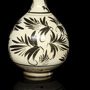 Jarrón de cerámica esmaltada 