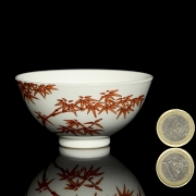 Taza de porcelana esmaltada