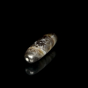 Antique brown agate Dzi bead - 4