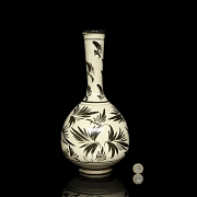 Jarrón de cerámica esmaltada 