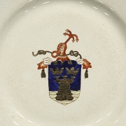 Plato de porcelana