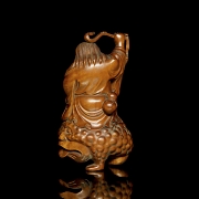 Boxwood figure “Buddha”, Qing dynasty - 2