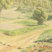 20th century Spanish school ‘Crossroads’, 1944