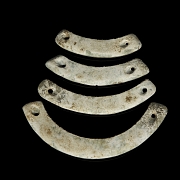 Conjunto de colgantes de jade, dinastía Zhou
