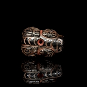 Colgante de ágata negra