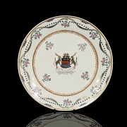 Plato de porcelana
